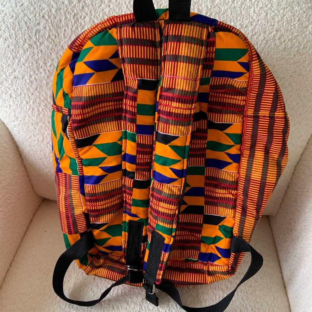 Kente Backpack - Picture 2 of 2